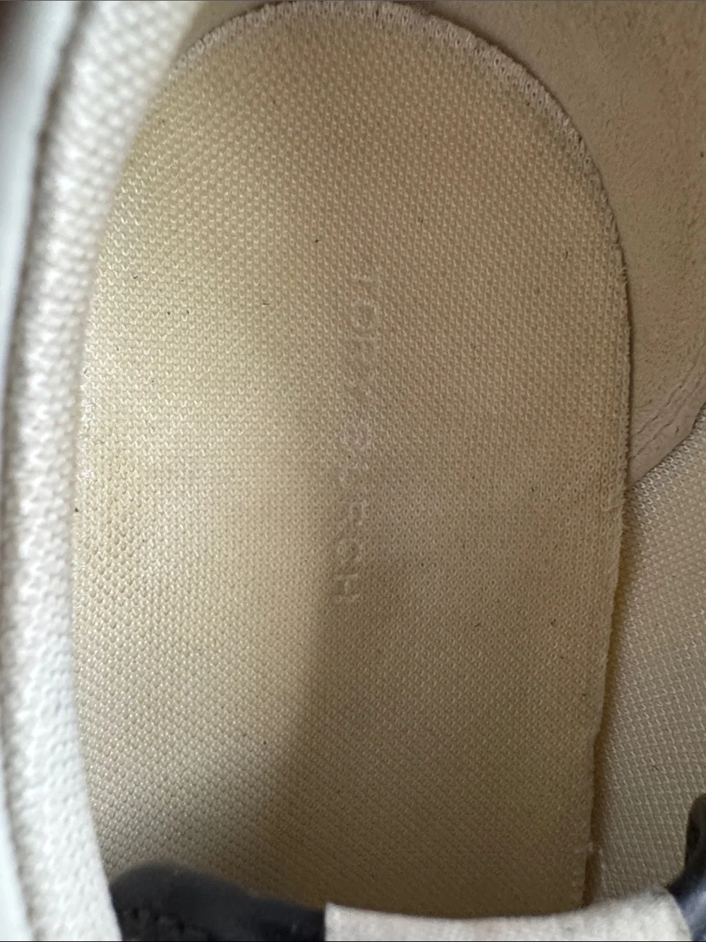 Tory Burch Navy, White & Cream Suede Lace-Up Sneakers